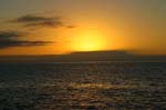 galapagos sunset  (santiago island)