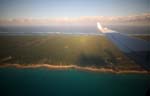 cat island from the plane 