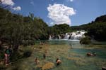 croatia krka national park waterfalls 